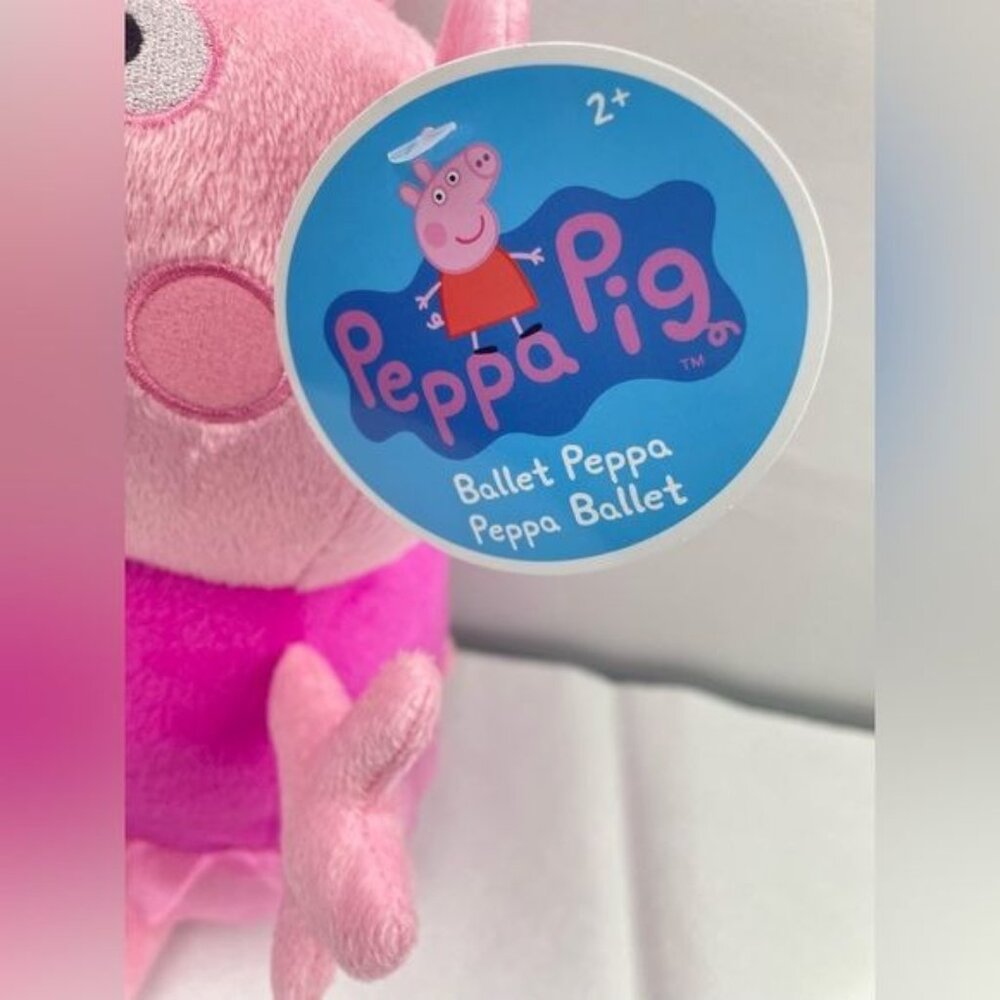 Cute Peppa pig ballet plush 9” - Picture 7 of 9
